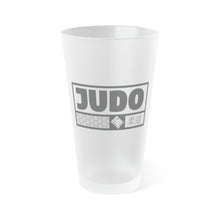 Judo Cheers: Elevate Your Drink with Stylish Martial Arts Glassware, 16oz Coffee Mugs Drink Drinks Exclusive Glass Glassware Home & Living Judo
