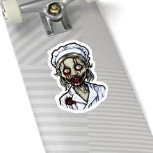 Nurse of the Undead: Halloween Zombie Nurse Stickers for All Ages Fall Bestsellers Halloween Home & Living Kiss cut Magnets & Stickers nurse Stickers