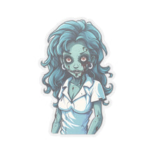 Embrace the Haunting Vibes with Halloween Zombie Nurse Stickers Fall Bestsellers Halloween Home & Living Kiss cut Magnets & Stickers nurse Stickers