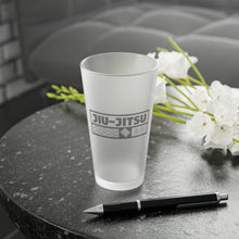 Submission Sips: Toast to Victory with Jiu-Jitsu Themed Pint Glass, 16oz Coffee Mugs Drink Drinks Exclusive Glass Glassware Home & Living Jiu-Jitsu