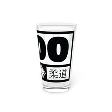 Judo Excellence: Raise the Bar with Martial Arts-Inspired Pint Glass, 16oz Assembled in the USA Assembled in USA Dining Drink Drinks Exclusive Festive Glass Glassware Home & Living Judo Kitchen Made in the USA Made in USA Seasonal Picks