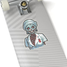 Nurse of Nightmares: Spooky Halloween Zombie Nurse Stickers Fall Bestsellers Halloween Home & Living Kiss cut Magnets & Stickers nurse Stickers