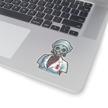 Nurse of Nightmares: Spooky Halloween Zombie Nurse Stickers Fall Bestsellers Halloween Home & Living Kiss cut Magnets & Stickers nurse Stickers