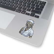 Zombie Nurse Vibes: Spooky Halloween Stickers for Horror Lovers Fall Bestsellers Halloween Home & Living Kiss cut Magnets & Stickers nurse Stickers