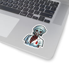 Nurse of Nightmares: Spooky Halloween Zombie Nurse Stickers Fall Bestsellers Halloween Home & Living Kiss cut Magnets & Stickers nurse Stickers