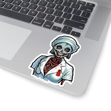 Nurse of Nightmares: Spooky Halloween Zombie Nurse Stickers Fall Bestsellers Halloween Home & Living Kiss cut Magnets & Stickers nurse Stickers