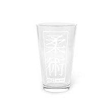 Roll and Refresh: Stylish Jiu-Jitsu Pint Glass for Martial Arts Fans, 16oz Assembled in the USA Assembled in USA Dining Drink Drinks Exclusive Festive Glass Glassware Home & Living Jiu-Jitsu Kitchen Made in the USA Made in USA Seasonal Picks