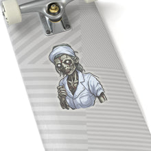 Zombie Nurse Vibes: Spooky Halloween Stickers for Horror Lovers Fall Bestsellers Halloween Home & Living Kiss cut Magnets & Stickers nurse Stickers