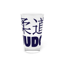 Martial Elegance: Judo Juggernaut Collectible Pint Glass for Enthusiasts, 16oz Assembled in the USA Assembled in USA Dining Drink Drinks Exclusive Festive Glass Glassware Home & Living Judo Kitchen Made in the USA Made in USA Seasonal Picks