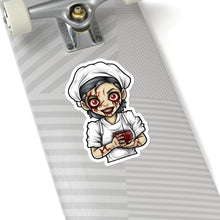 Eerie and Engaging: Spooky Halloween Zombie Nurse Stickers Fall Bestsellers Halloween Home & Living Kiss cut Magnets & Stickers nurse Stickers