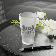 Judo Cheers: Elevate Your Drink with Stylish Martial Arts Glassware, 16oz Coffee Mugs Drink Drinks Exclusive Glass Glassware Home & Living Judo