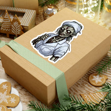 Zombie Nurse Vibes: Spooky Halloween Stickers for Horror Lovers Fall Bestsellers Halloween Home & Living Kiss cut Magnets & Stickers nurse Stickers