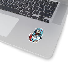 Spooky Halloween Zombie Nurse Stickers - Perfect for Haunted Fun Fall Bestsellers Halloween Home & Living Kiss cut Magnets & Stickers nurse Stickers