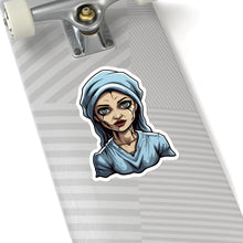 Zombie Nurse Delights: Spooky Halloween Stickers for All Ages Fall Bestsellers Halloween Home & Living Kiss cut Magnets & Stickers nurse Stickers
