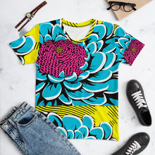 Women's Pop Art BJJ Short Sleeve Rash Guard - Roy Lichtenstein Inspired Dahlia Design 002 Dahlia Exclusive Fitness Flower Pop Art Rash Guard Running Short Sleeve Striking Swimwear Tees Womens Yoga
