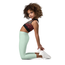 Active Adventures: Solid Color Leggings for Young Girls - Surf Crest Exclusive Girls Kids Leggings Solid Color
