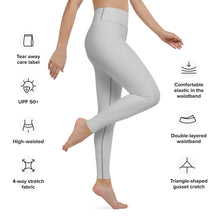 Active Chic: Women's Solid Color Yoga Pants Leggings - Smoke Exclusive Leggings Solid Color Tights Womens