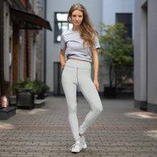 Active Chic: Women's Solid Color Yoga Pants Leggings - Smoke Exclusive Leggings Solid Color Tights Womens