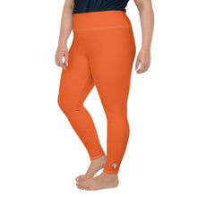 Active Comfort: Women's Plus Size Solid Yoga Pants - Flamingo Exclusive Leggings Plus Size Solid Color Tights Womens