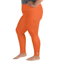 Active Comfort: Women's Plus Size Solid Yoga Pants - Flamingo Exclusive Leggings Plus Size Solid Color Tights Womens