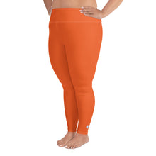 Active Comfort: Women's Plus Size Solid Yoga Pants - Flamingo Exclusive Leggings Plus Size Solid Color Tights Womens