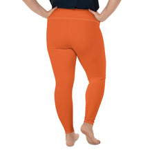 Active Comfort: Women's Plus Size Solid Yoga Pants - Flamingo Exclusive Leggings Plus Size Solid Color Tights Womens