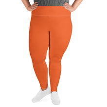 Active Comfort: Women's Plus Size Solid Yoga Pants - Flamingo Exclusive Leggings Plus Size Solid Color Tights Womens