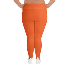 Active Comfort: Women's Plus Size Solid Yoga Pants - Flamingo Exclusive Leggings Plus Size Solid Color Tights Womens