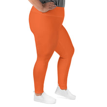 Active Comfort: Women's Plus Size Solid Yoga Pants - Flamingo Exclusive Leggings Plus Size Solid Color Tights Womens