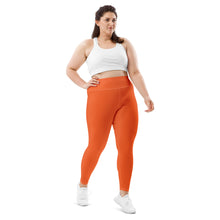 Active Comfort: Women's Plus Size Solid Yoga Pants - Flamingo Exclusive Leggings Plus Size Solid Color Tights Womens
