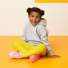 Active Days, Vibrant Ways: Girls' Solid Workout Leggings - Golden Sun Exclusive Girls Kids Leggings Solid Color