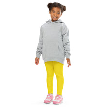 Active Days, Vibrant Ways: Girls' Solid Workout Leggings - Golden Sun Exclusive Girls Kids Leggings Solid Color