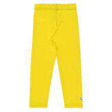 Active Days, Vibrant Ways: Girls' Solid Workout Leggings - Golden Sun Exclusive Girls Kids Leggings Solid Color