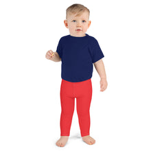 Active Essentials: Boys' Solid Color Athletic Leggings - Scarlet Boys Exclusive Kids Leggings Solid Color