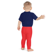 Active Essentials: Boys' Solid Color Athletic Leggings - Scarlet Boys Exclusive Kids Leggings Solid Color