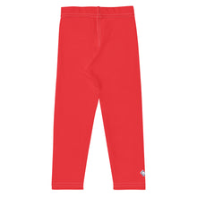 Active Essentials: Boys' Solid Color Athletic Leggings - Scarlet Boys Exclusive Kids Leggings Solid Color