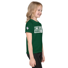 Active Lifestyle Gear: Girl's Short Sleeve Jiu-Jitsu Rash Guard - Sherwood Forest Exclusive Girls Jiu-Jitsu Kids Rash Guard Short Sleeve