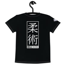 Stylish Sun Defense: Girl's Short Sleeve Jiu-Jitsu Rash Guard - Noir Exclusive Girls Jiu-Jitsu Kids Rash Guard Short Sleeve