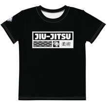 Stylish Sun Defense: Girl's Short Sleeve Jiu-Jitsu Rash Guard - Noir Exclusive Girls Jiu-Jitsu Kids Rash Guard Short Sleeve