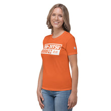 Athletic Women's Jiu-Jitsu Rash Guard - Short Sleeve Style for BJJ - Flamingo