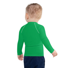 Bold Adventures: Kid's Solid Color Rash Guards for Boys - Jade Boys Exclusive Kids Long Sleeve Rash Guard Solid Color