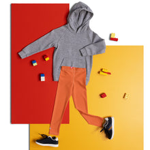 Bold and Brave: Solid Color Athletic Leggings for Boys - Flamingo Boys Exclusive Kids Leggings Solid Color