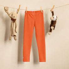 Bold and Brave: Solid Color Athletic Leggings for Boys - Flamingo Boys Exclusive Kids Leggings Solid Color