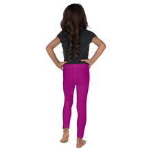 Bold and Bright: Solid Color Leggings for Active Girls - Fresh Eggplant Exclusive Girls Kids Leggings Solid Color