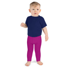Bold Moves: Boys' Solid Color Athletic Leggings - Vivid Purple Boys Exclusive Kids Leggings Solid Color