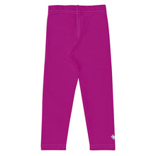 Bold Moves: Boys' Solid Color Athletic Leggings - Vivid Purple Boys Exclusive Kids Leggings Solid Color