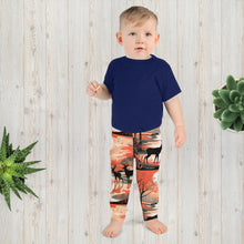 Boys' Deer Forest Athletic Leggings: Active Wear with Nature's Touch Boys Deer Forest Exclusive Kids Leggings