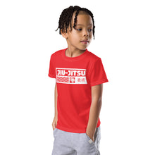Boy's Short Sleeve Jiu-Jitsu Rash Guard: Active Wear Essential - Scarlet Boys Exclusive Jiu-Jitsu Kids Rash Guard Short Sleeve