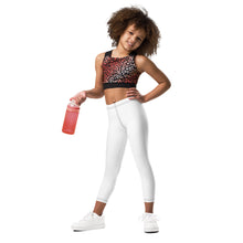 Brighten Up Playtime: Girls' Solid Workout Leggings - Snow Exclusive Girls Kids Leggings Solid Color