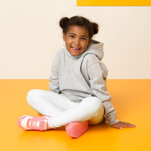 Brighten Up Playtime: Girls' Solid Workout Leggings - Snow Exclusive Girls Kids Leggings Solid Color
